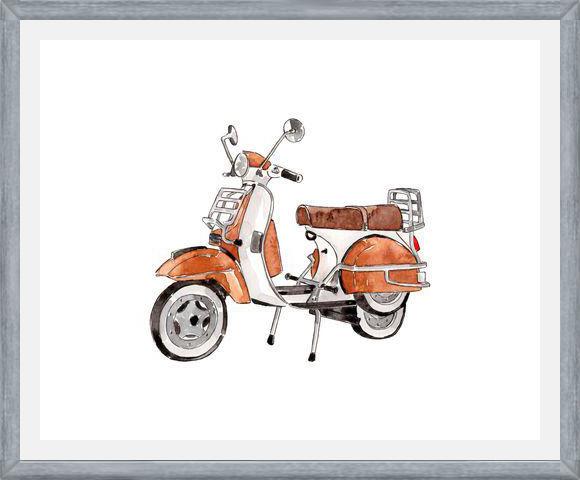 Cuadro Vintage Motorcycle