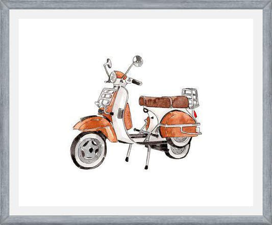 Cuadro Vintage Motorcycle