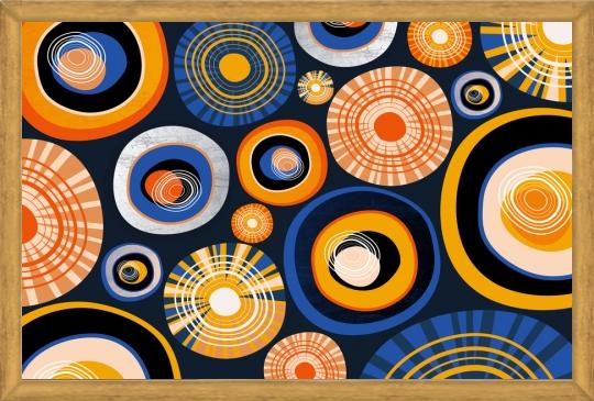 Enmarcado Circles in the Sky