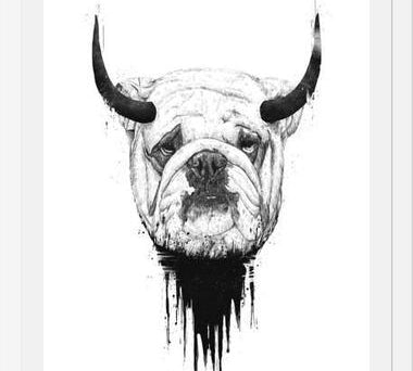Cuadro Bulldog