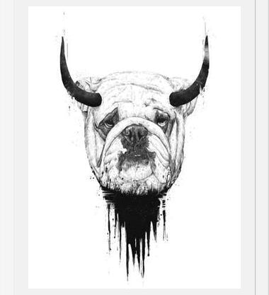 Cuadro Bulldog