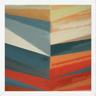 Cuadro Geometric Pattern with Stains