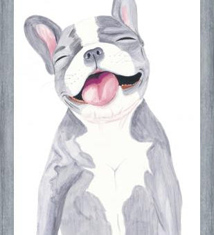 Cuadro Bulldog Frances Gris