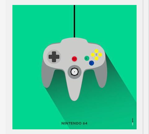 Cuadro Videojuego Nintendo 64