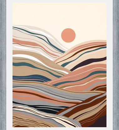 Cuadro Mineral inspired landscapes 1