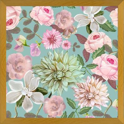 Cuadro Heirloom Florals Beautiful Flowers
