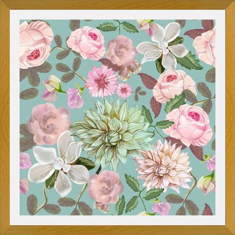 Cuadro Heirloom Florals Beautiful Flowers