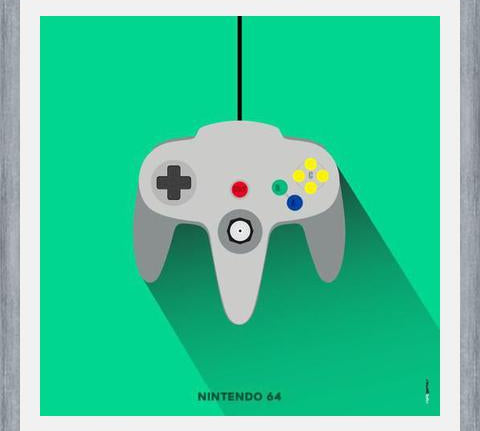 Cuadro Videojuego Nintendo 64