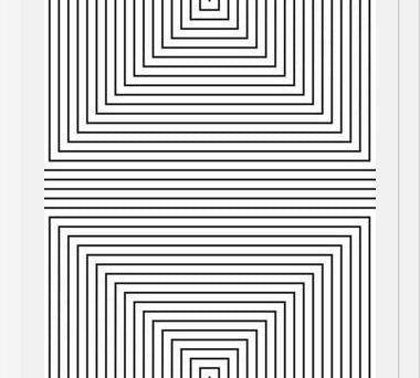 Cuadro ilusión de óptica