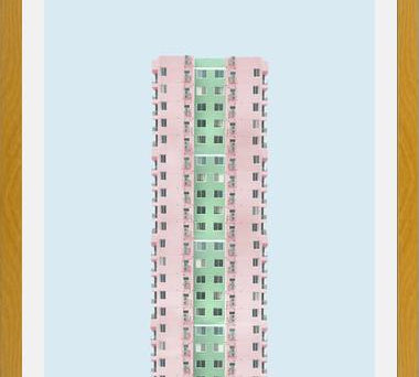Cuadro Edificio Tegucigalpa