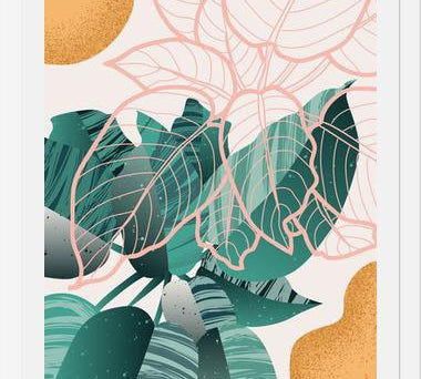 Cuadro Floral Brazil 03