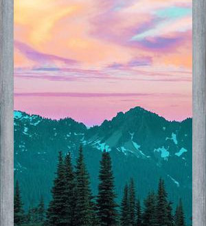 Cuadro Holographic Sky