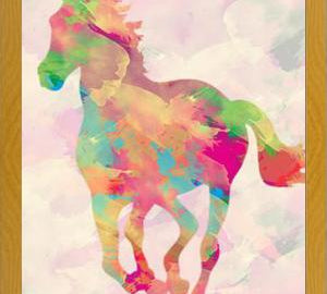 Cuadro Abstract Horse