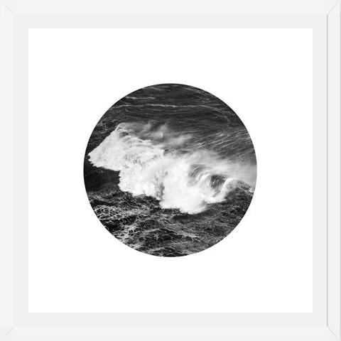 Cuadro B&W Waves