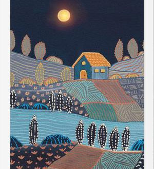 Cuadro Midnight landscape