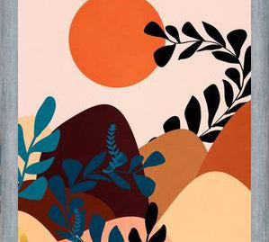 Cuadro A tropical landscape 3