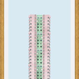 Cuadro Edificio Tegucigalpa