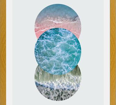 Cuadro Ocean Circles