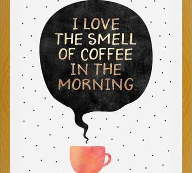 Cuadro Coffee in the Morning