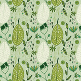 Mantel de Hule Emerald Forest Floral Cord Green