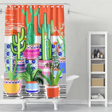 Cortina de Baño Cactus Window