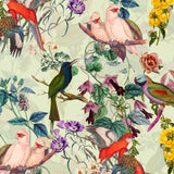 Mantel de Hule FLORAL AND BIRDS XII-II