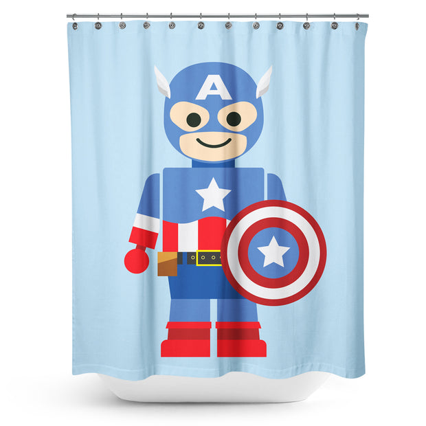 Cortina de Baño Capitán América Toy