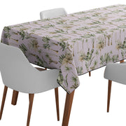 Mantel de Hule Rosa Tropical