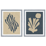 Set de Cuadros Abstract Leaf HM