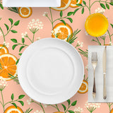 Mantel de Hule ELDERFLOWER & ORANGES
