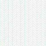 Papel Mural Lineas Chevron Menta