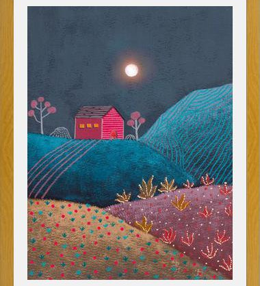 Cuadro Midnight landscape III
