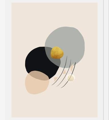 Cuadro Modern minimal forms 24