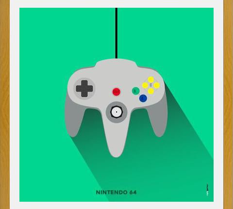 Cuadro Videojuego Nintendo 64