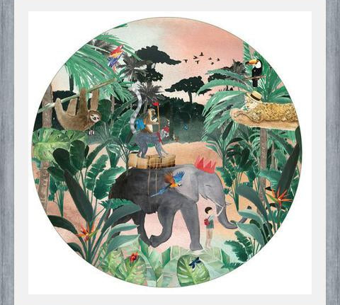 Cuadro Mural animales viajeros