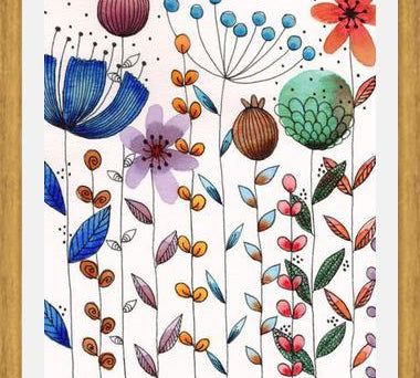 Cuadro Flores