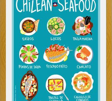 Cuadro Chilean Seafood
