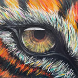 Canvas tiger
