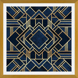 Cuadro Art Deco Blue