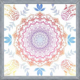 Enmarcado BOHO HAMSA MANDALA