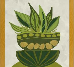 Cuadro Still life Green plants