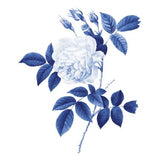 Canvas Blue Botanical II