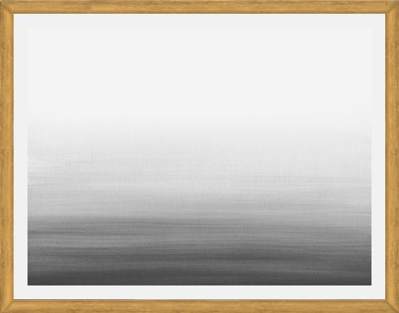 Cuadro Gray Watercolor Gradient