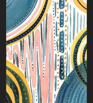 Cuadro Watercolor improvisation 07
