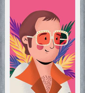 Cuadro Elton John