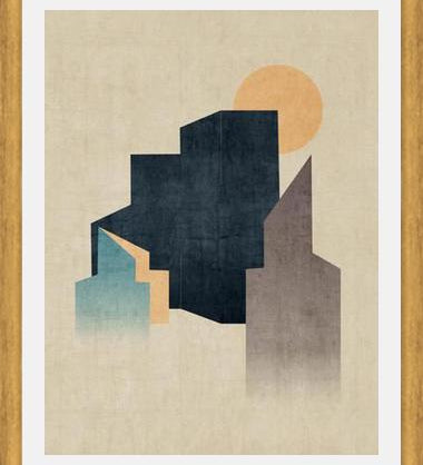 Cuadro Abstract Architecture 07