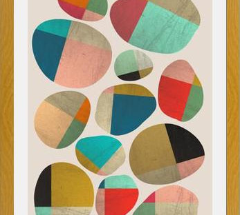 Enmarcado Playful Stones
