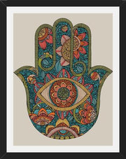 Cuadro Hamsa