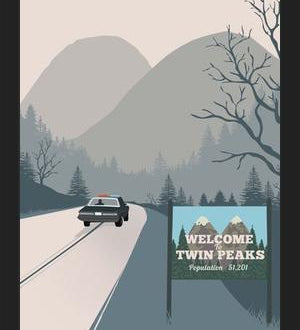 Cuadro Welcome to Twin Peaks
