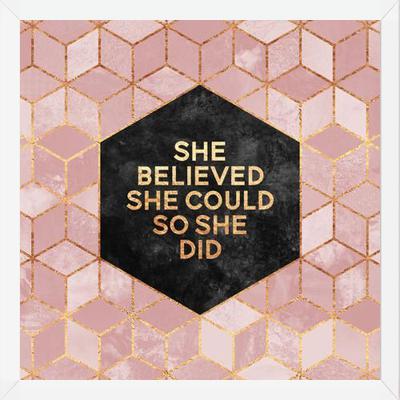 Cuadro She Believed She Could